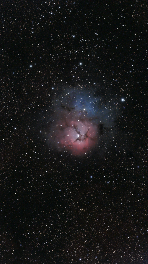 Processed astrophotography sample